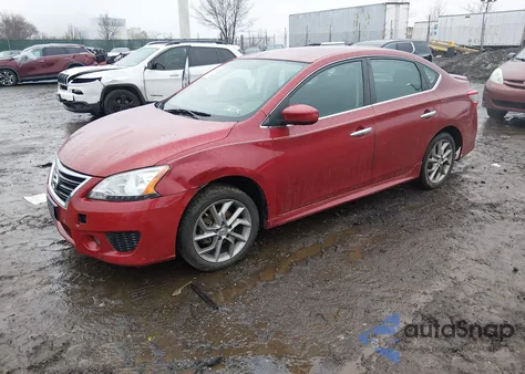 2014 Nissan Sentra Sr from USA, damaged, VIN 3N1AB7AP2EY263433